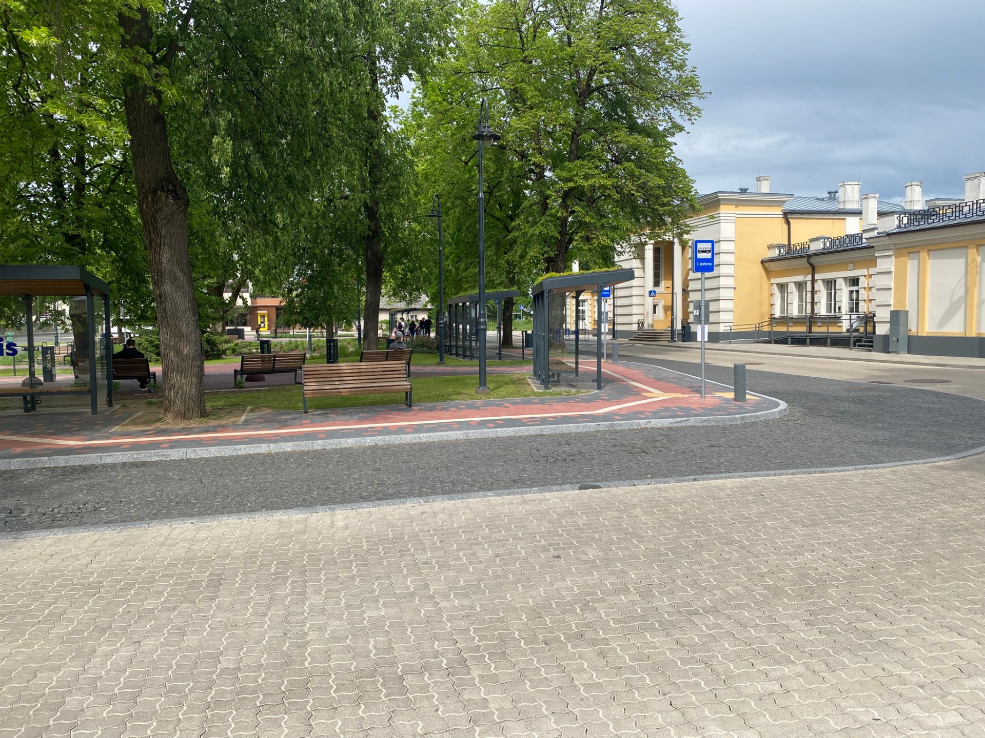 Stacijas laukuma pārbūve Cēsīs — skats 6