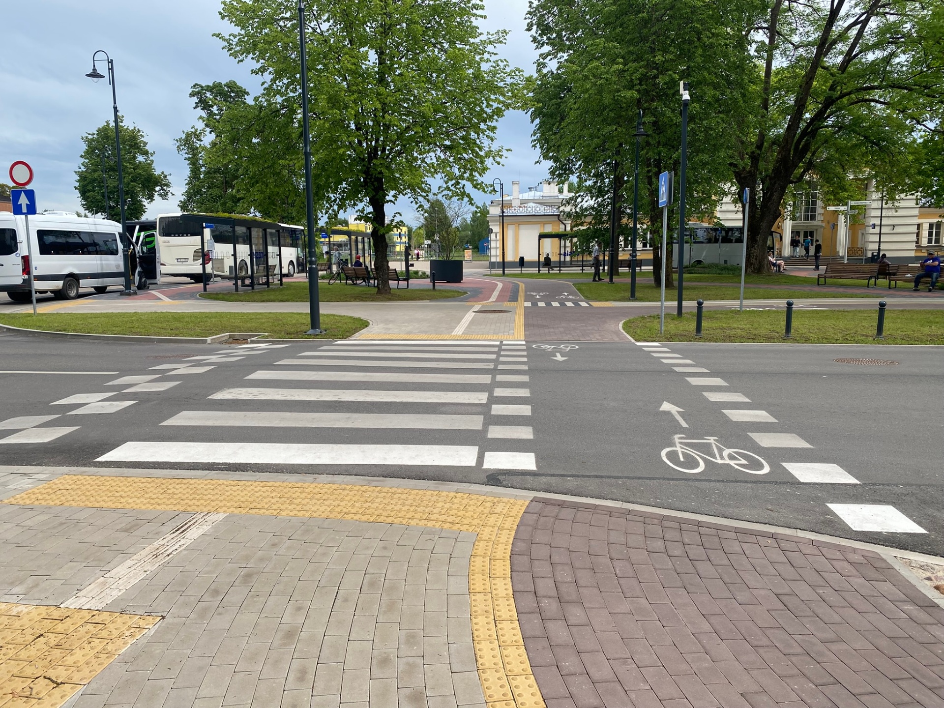 Stacijas laukuma pārbūve Cēsīs — skats 3
