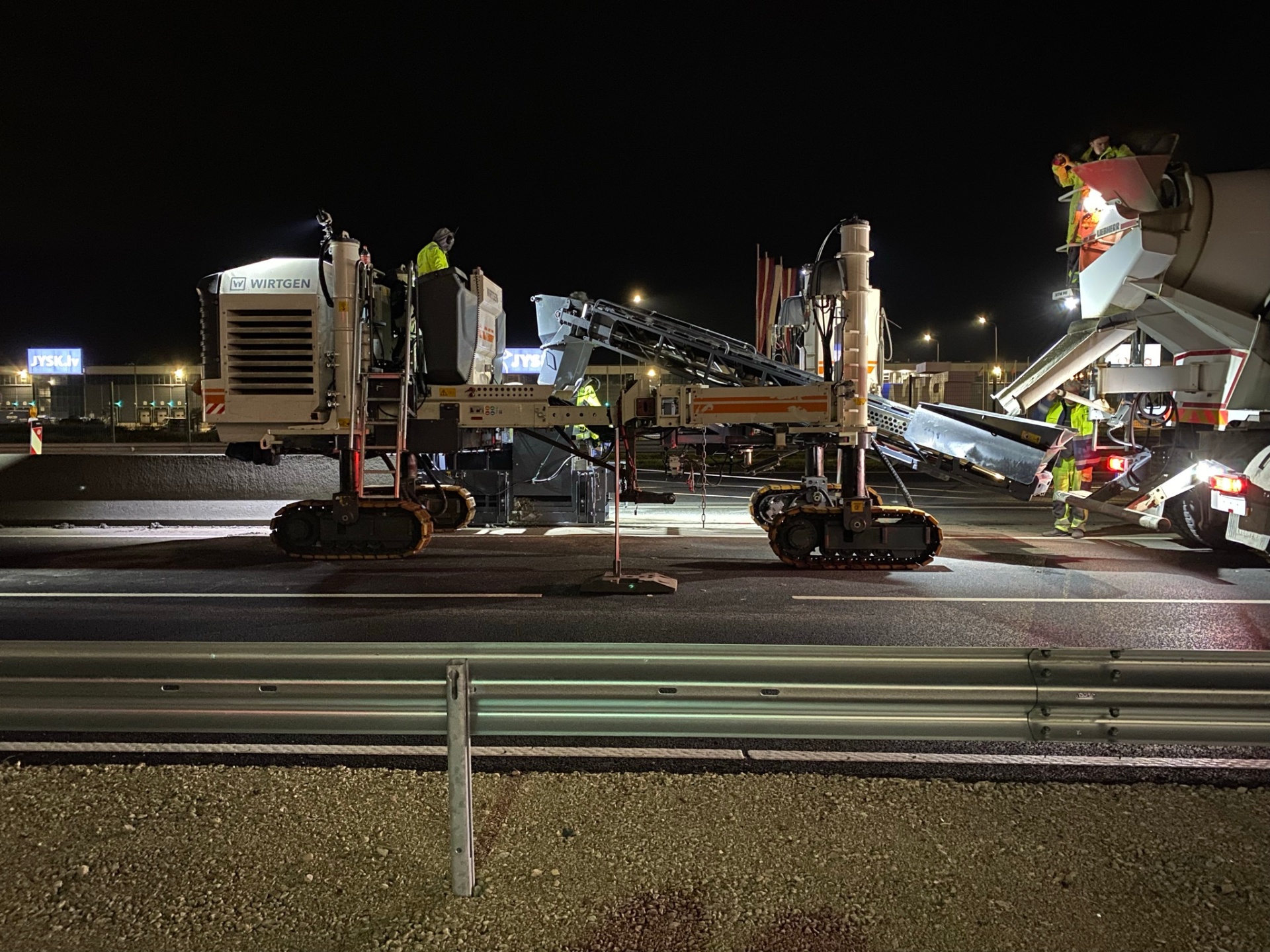 A2 pievedceļš un tirdzniecības centra teritorijas sagatavošana, Berģi — skats 3
