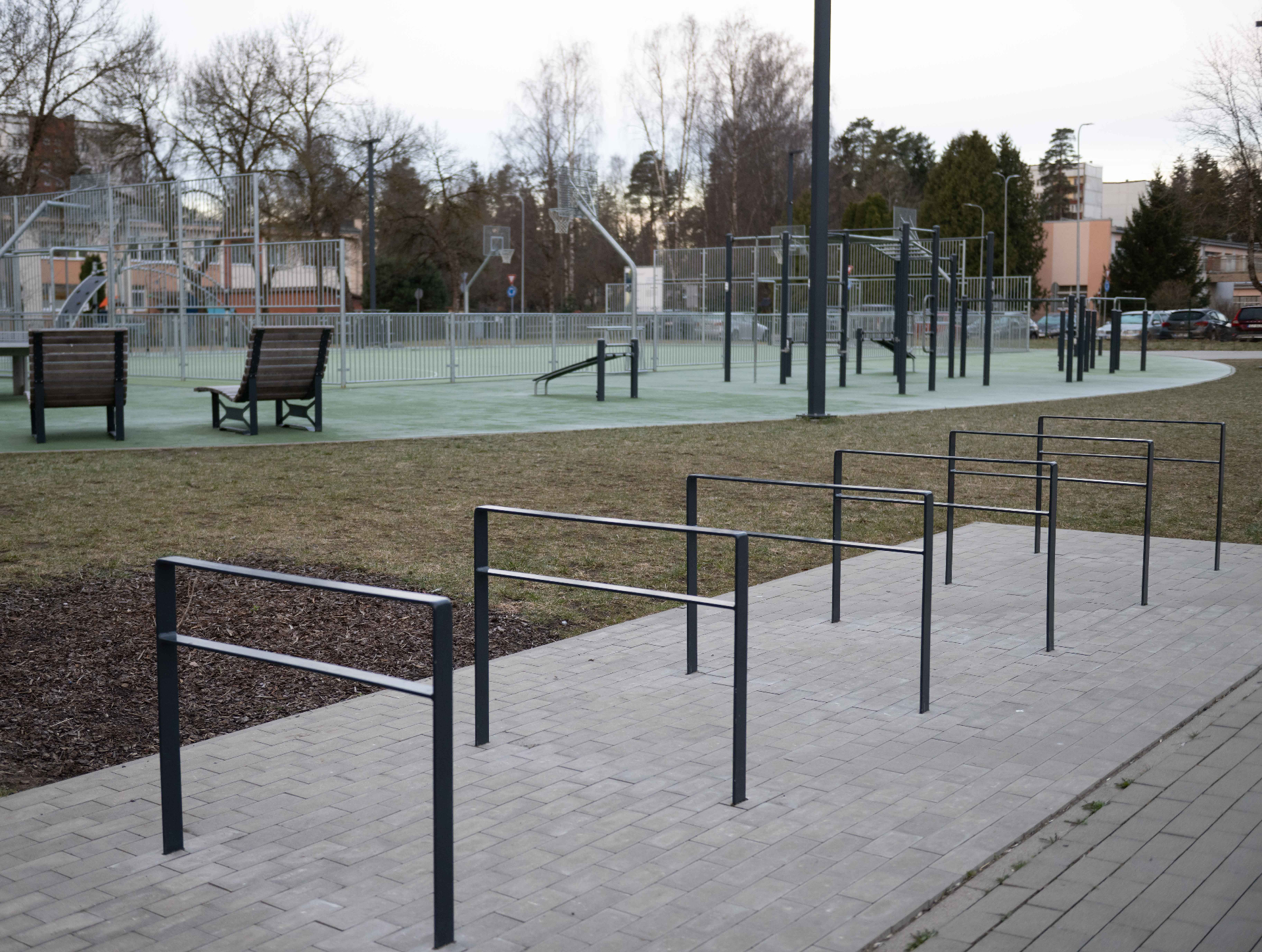 Jaunogres aktīvās atpūtas kvartāla izveide — skats 3